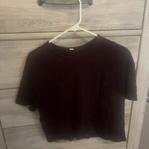 Lululemon Ribbed Modal-Cotton Cropped tee 10